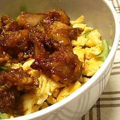 時短*甘からあげ丼*お惣菜の唐揚げ使用-レシピのメイン写真