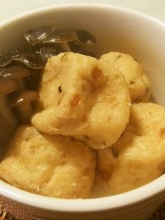しめじとがんもの生姜煮-レシピのメイン写真