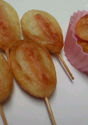 揚げ焼きで★チーズ香るアメリカンドッグ-レシピのメイン写真