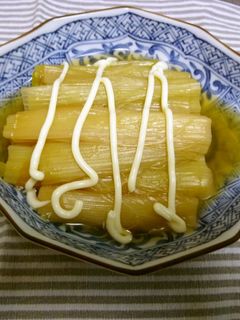 ホワイトアスパラ?長ネギのコンソメ煮-レシピのメイン写真