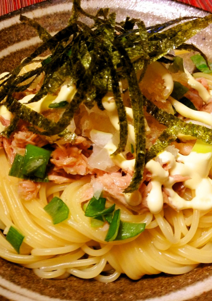 和風ツナのおろしパスタ-レシピのメイン写真