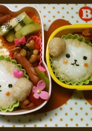 キャラ弁　おサル-レシピのメイン写真