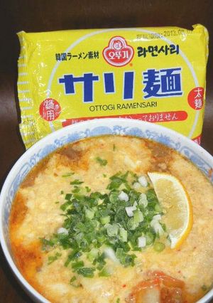 大根の煮汁でキムチ＆チーズラーメン-レシピのメイン写真