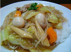 野菜たっぷり！五目あんかけご飯/中華飯-レシピのメイン写真