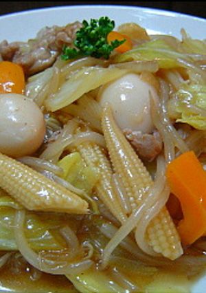野菜たっぷり！五目あんかけご飯/中華飯-レシピのメイン写真
