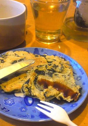 もちっと素朴✿米粉の和布パンケーキ-レシピのメイン写真
