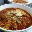 麺の力中華そばでスープスパ