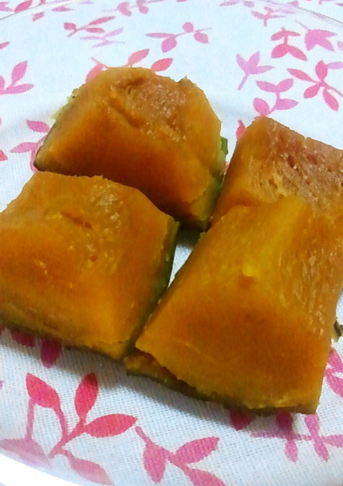 炊飯器deしっとり♪簡単かぼちゃの煮物-レシピのメイン写真