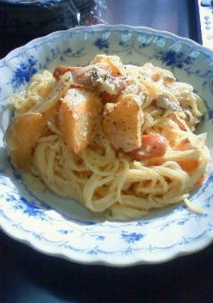 ジャーマンポテトをリメイク☆カルボナーラ-レシピのメイン写真