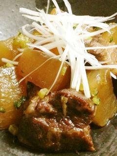 牛肉と大根のオイスターソース炒め煮-レシピのメイン写真