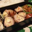 お弁当おかず!豚とお揚げとチーズくるくる