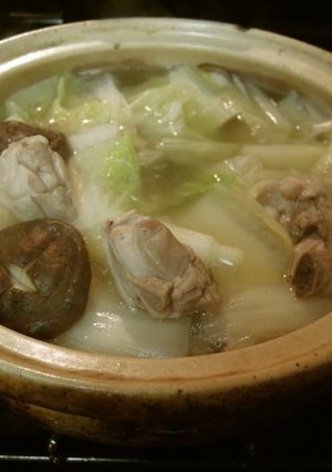 水炊き　シンプル　鶏肉の味をそのまま-レシピのメイン写真
