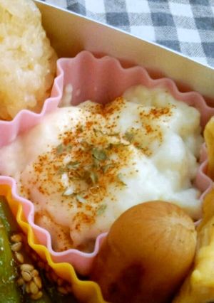 お弁当★ホワイトソースのハンバーグ-レシピのメイン写真