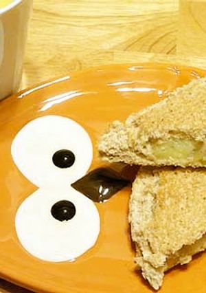 簡単♪アップルカスタード☆ホットサンド-レシピのメイン写真