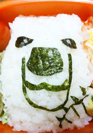 シロクマ弁当-レシピのメイン写真