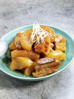 豚バラ肉と大根のてり煮-レシピのメイン写真