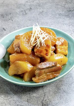 豚バラ肉と大根のてり煮-レシピのメイン写真