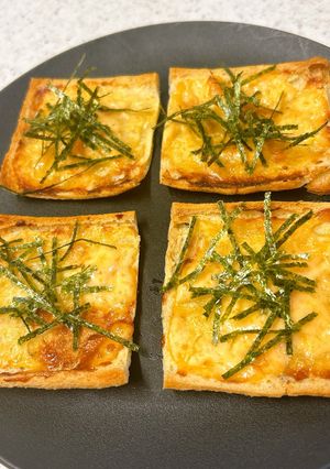 油揚げの明太マヨカリカリ焼き-レシピのメイン写真