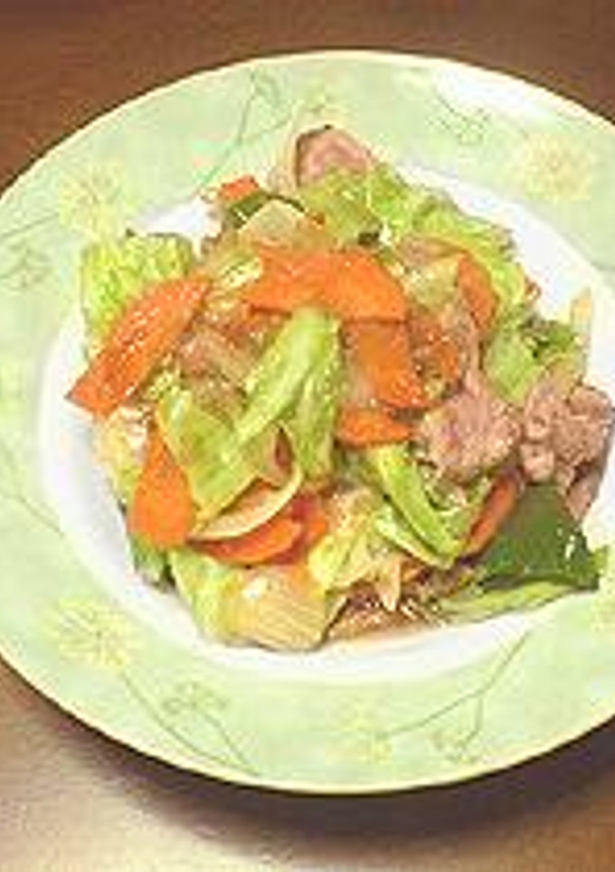野菜たっぷり！ぶたしょうが焼き-レシピのメイン写真