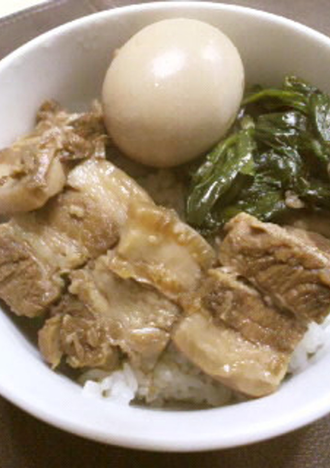 豚の角煮丼-レシピのメイン写真