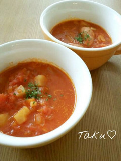 トマトクリームスープ☆-レシピのメイン写真