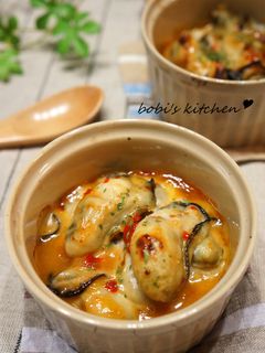 牡蠣*スイチリマヨ味噌焼き*-レシピのメイン写真