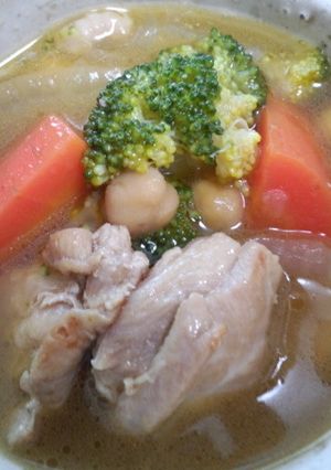 簡単☆シンプルスパイスのカレースープ-レシピのメイン写真