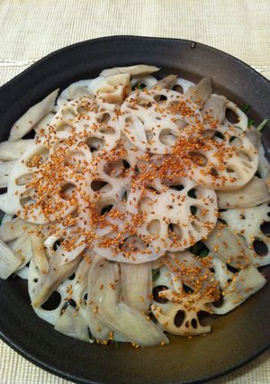 れんこんとごぼうの根菜サラダ-レシピのメイン写真