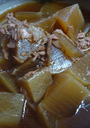簡単☆大根とシーチキンの煮物-レシピのメイン写真