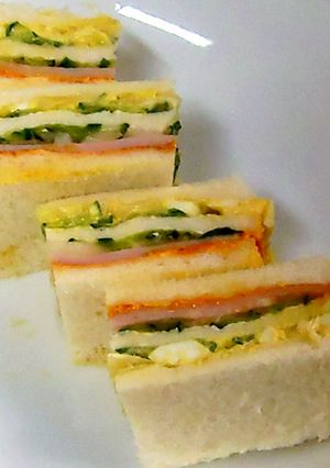 お家でふっくらサンドイッチ!-レシピのメイン写真