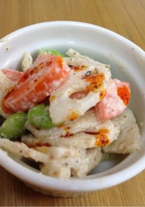 ゴマヨラー油❤のれんこんサラダ-レシピのメイン写真