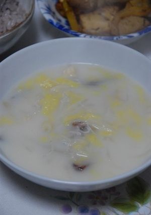 白菜とホタテの豆乳スープ-レシピのメイン写真