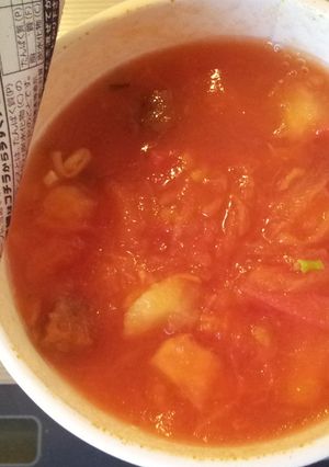 簡単美味しい☆トマトカレーヌードル☆-レシピのメイン写真