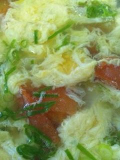簡単!トマトと卵のスープ-レシピのメイン写真