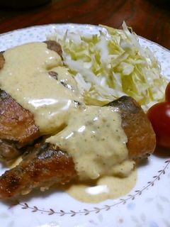 さんまのムニエル カレーマヨソース-レシピのメイン写真