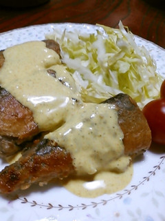 さんまのムニエル カレーマヨソース-レシピのメイン写真