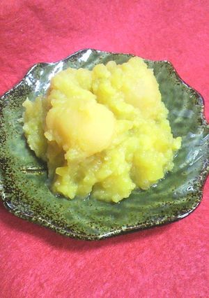 お正月・おせち料理☆安納芋の塩栗きんとん-レシピのメイン写真