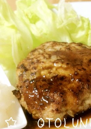 ☆おっ作れる☆簡単ふわふわ豆腐ハンバーグ-レシピのメイン写真