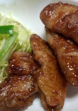 りんごの肉巻き-レシピのメイン写真