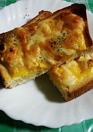 ほっこり♪コンポタトースト-レシピのメイン写真