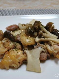チキンとキノコのワイン煮-レシピのメイン写真