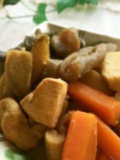 お正月の筑前煮・圧力鍋で簡単!-レシピのメイン写真