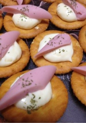 簡単っ！リッツで15時のおやつ★★-レシピのメイン写真