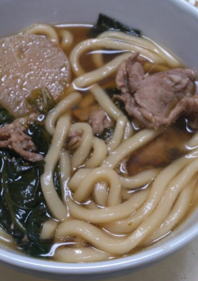 ほこほこ♡ほうれん草と大根の鍋焼きうどん-レシピのメイン写真
