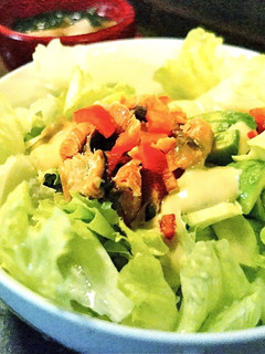 簡単★焼鮭とアボカドのロコモコ風丼-レシピのメイン写真