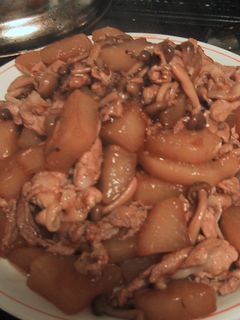 大根と豚肉の炒め煮-レシピのメイン写真