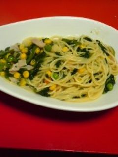 クリームシチューDeパスタ-レシピのメイン写真