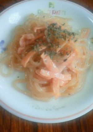 ヘルシー！　糸こんでペペロンチーノ-レシピのメイン写真