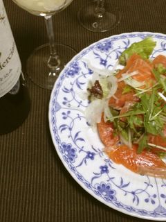サーモンサラダ-レシピのメイン写真