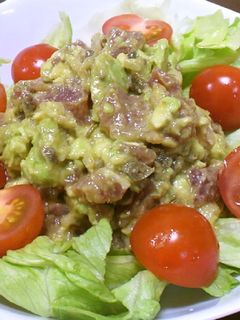 マグロとアボカドのサラダ-レシピのメイン写真